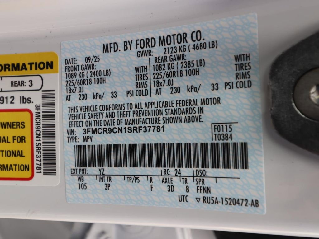 New 2025 Ford Bronco Sport Outer Banks w/ Outer Banks Tech Package+ image 24