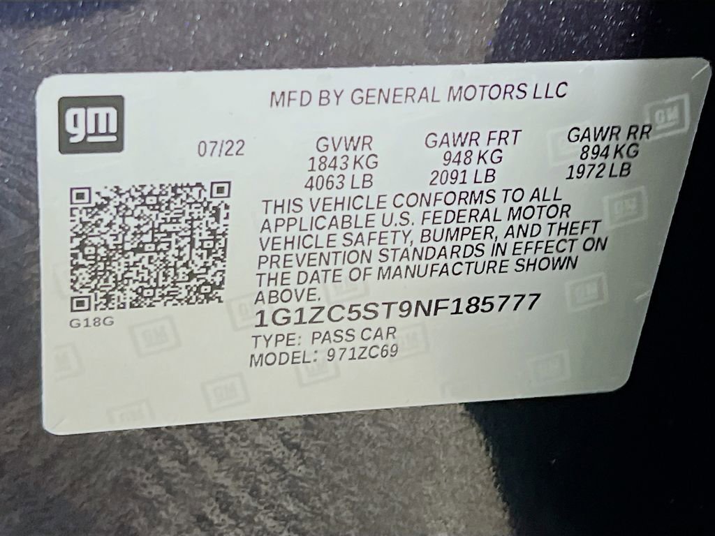 Used 2022 Chevrolet Malibu LS w/ Driver Confidence Package II FWD image 29