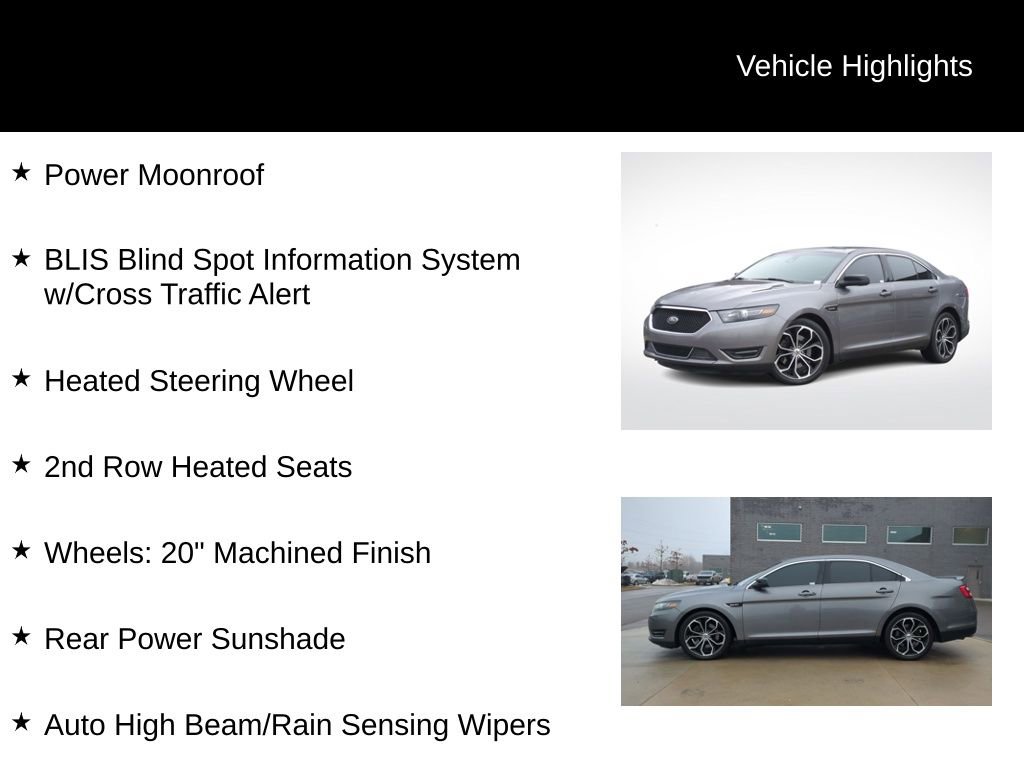Used 2014 Ford Taurus SHO w/ Equipment Group 401A image 21