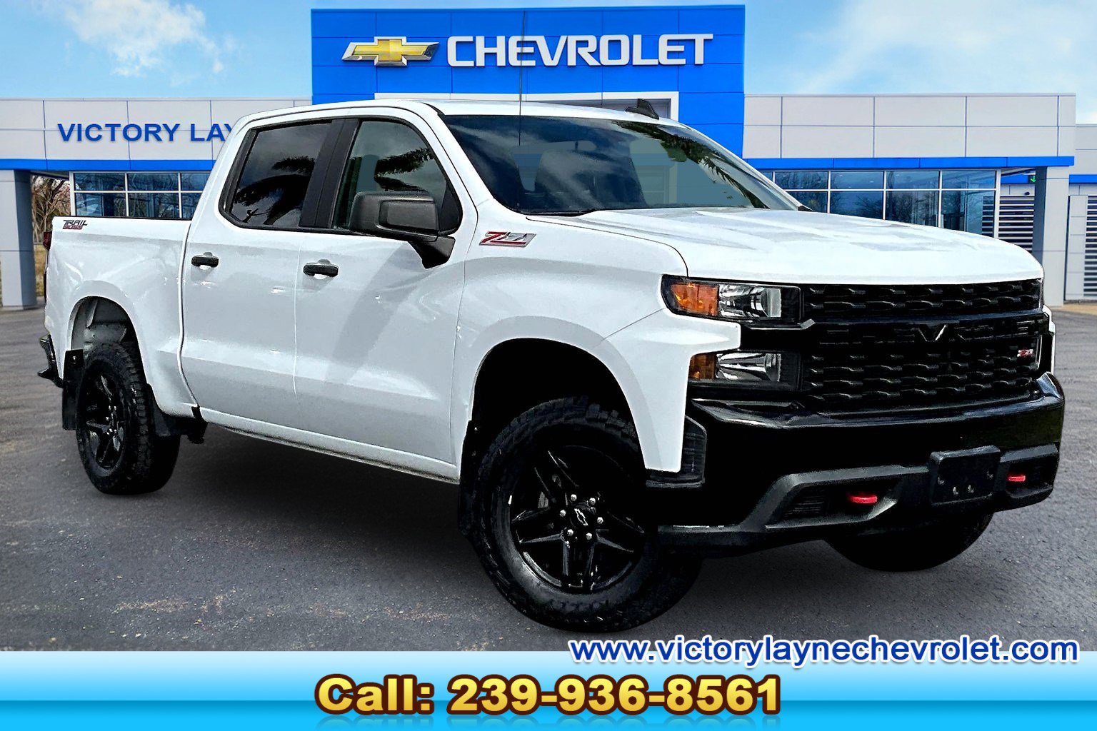 Used 2021 Chevrolet Silverado 1500 Custom Trail Boss image 1