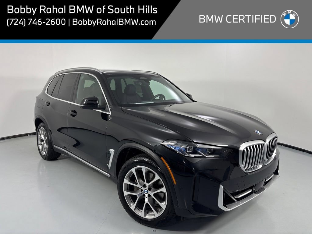 Certified 2024 BMW X5 xDrive40i w/ Premium Package AWD/4WD image 1
