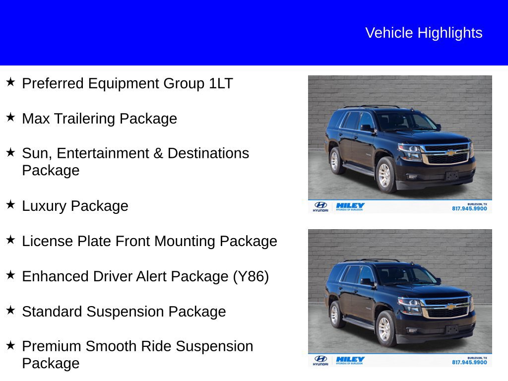Used 2019 Chevrolet Tahoe LT AWD/4WD image 11