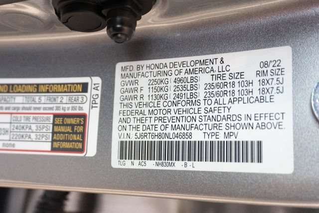 Certified 2022 Honda CR-V EX-L image 30