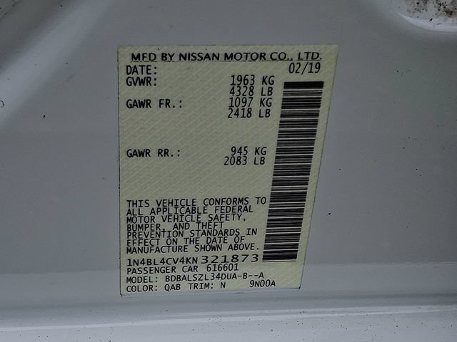 Used 2019 Nissan Altima 2.5 SR FWD image 27