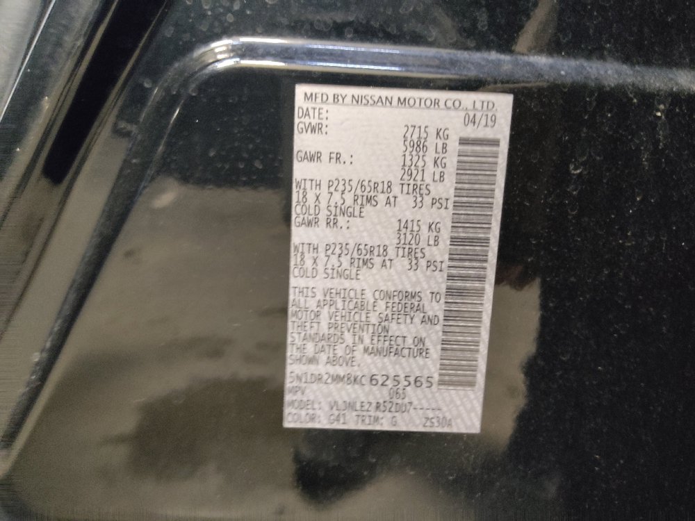 Used 2019 Nissan Pathfinder SV AWD/4WD image 33