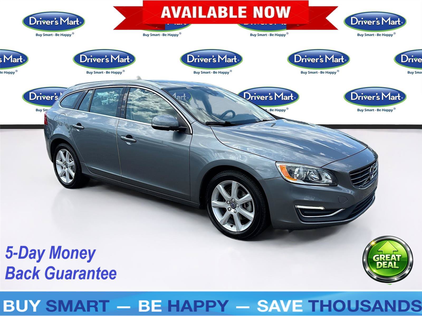 Used 2017 Volvo V60 T5 Premier w/ Convenience Package FWD image 1