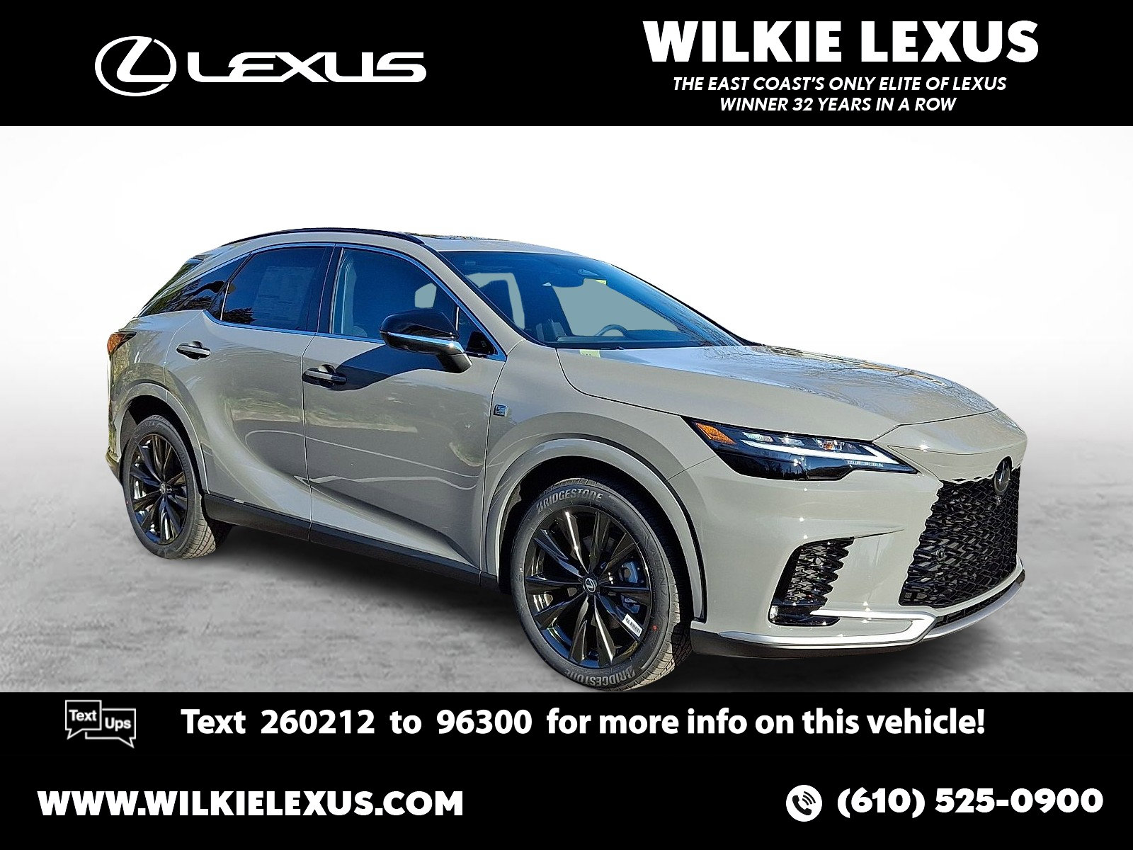 New 2026 Lexus RX 350 F Sport