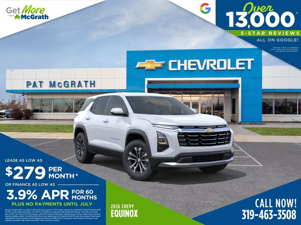 New 2026 Chevrolet Equinox LT image 1