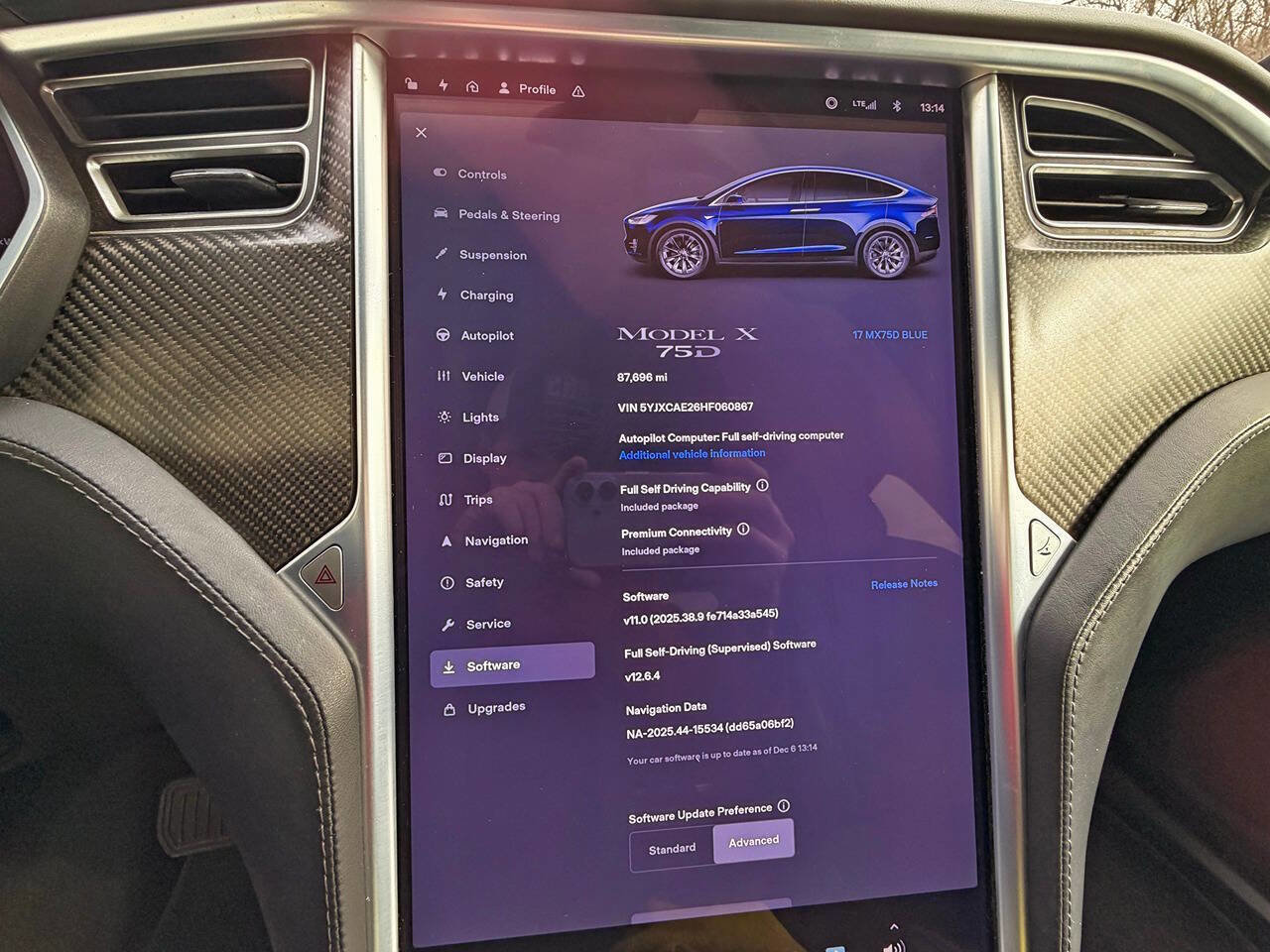 Used 2017 Tesla Model X 75D image 11