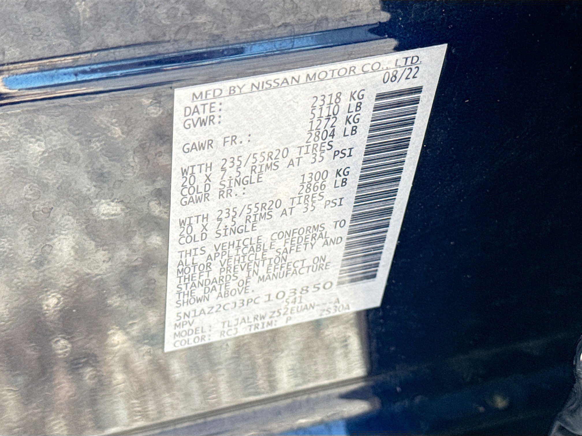 Used 2023 Nissan Murano SL w/ Cargo Package FWD image 43