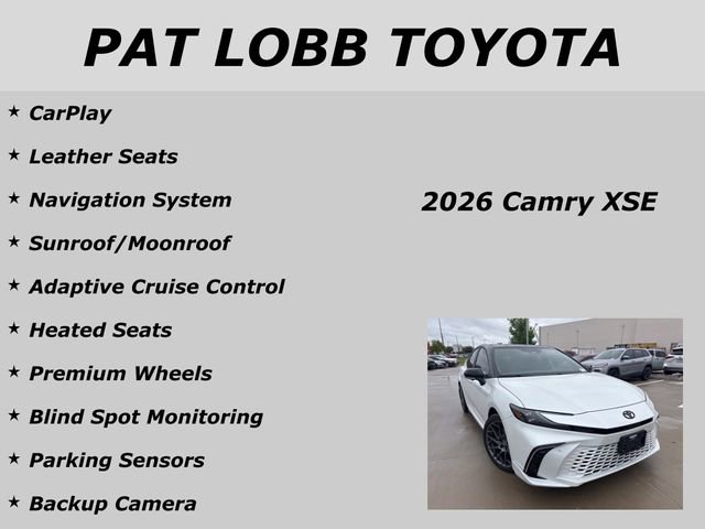 Used 2026 Toyota Camry XSE w/ Premium Plus Package image 19