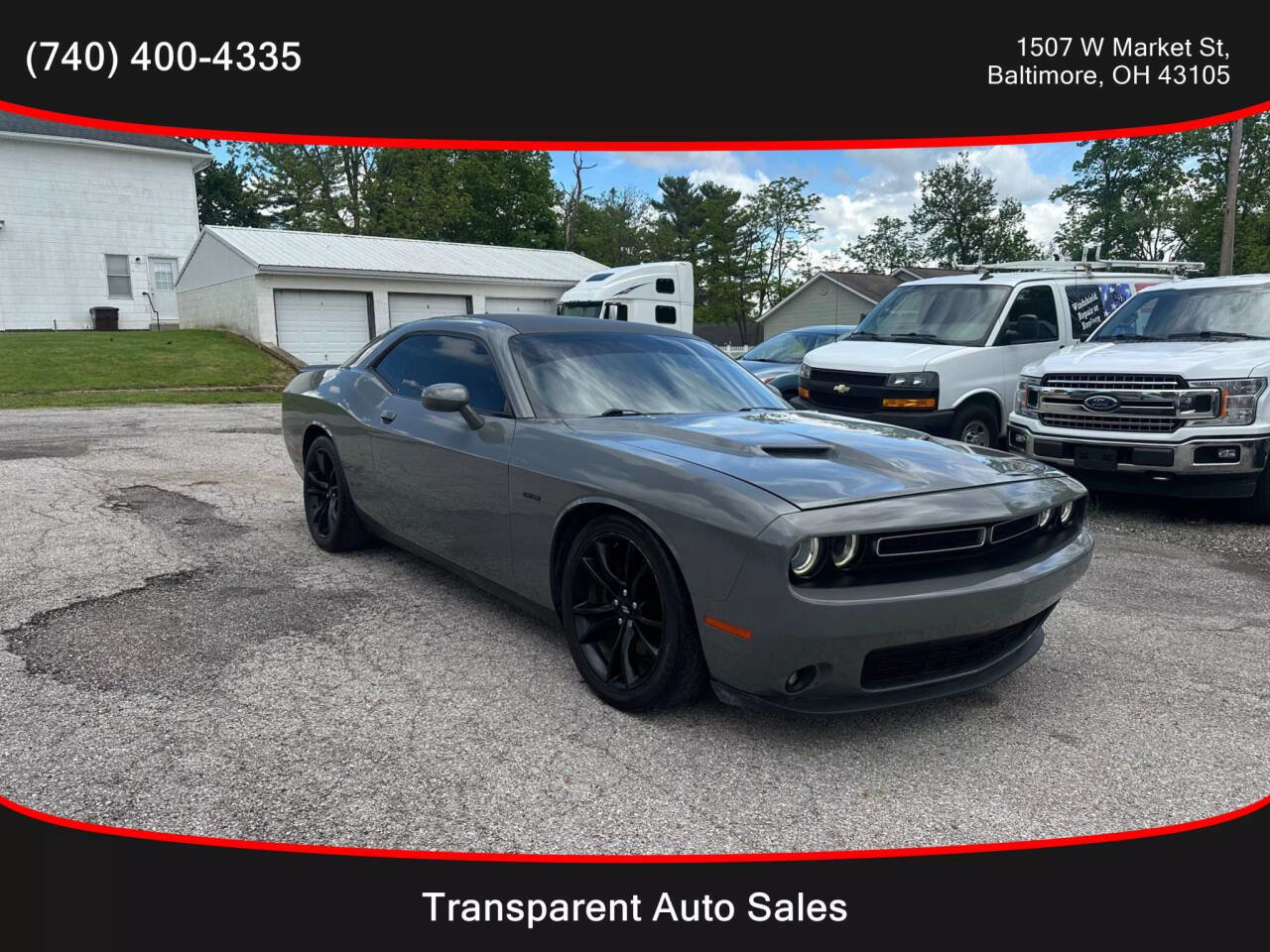 Used 2018 Dodge Challenger R/T w/ Blacktop Package image 3