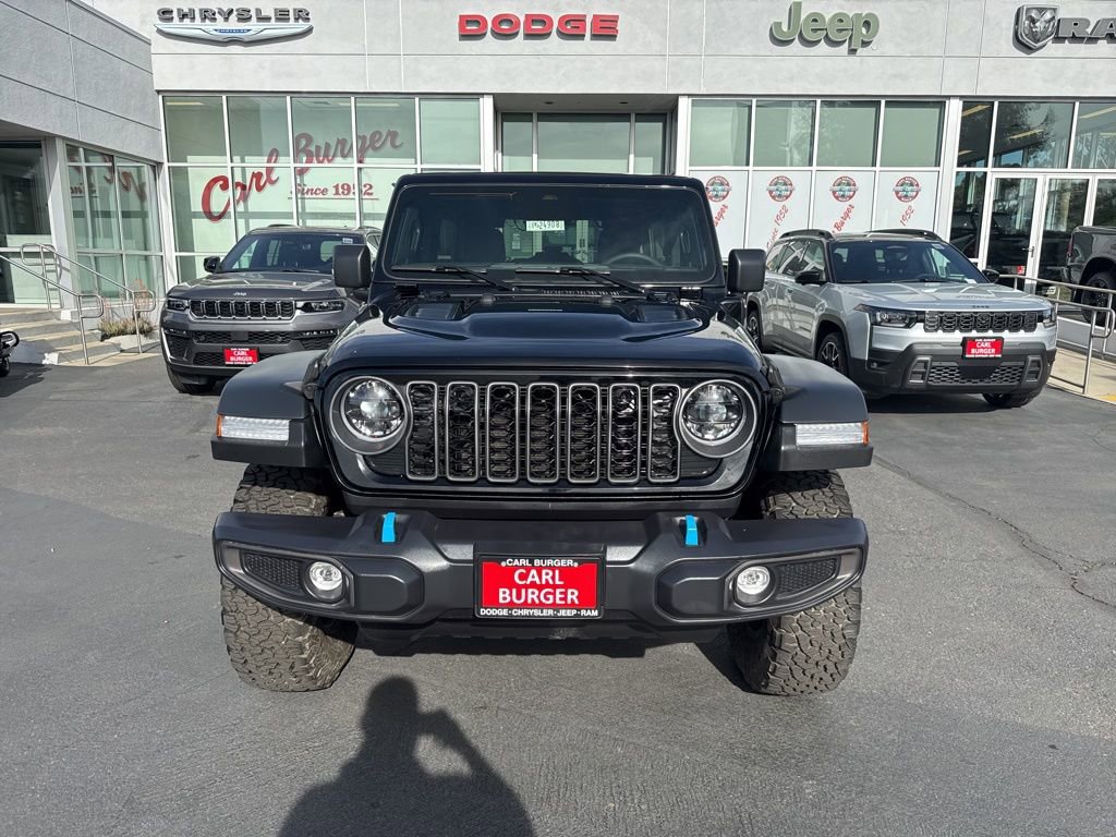 Certified 2025 Jeep Wrangler Unlimited Rubicon 4xe w/ Safety Group image 2