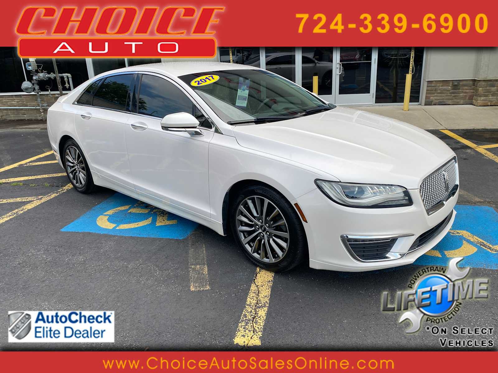 Used 2017 Lincoln MKZ Select FWD image 1