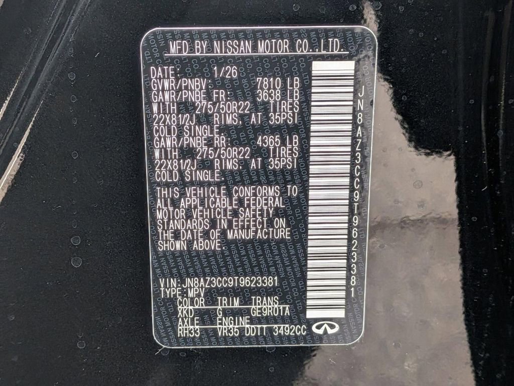 New 2026 INFINITI QX80 Autograph w/ Premium Cargo Package image 35