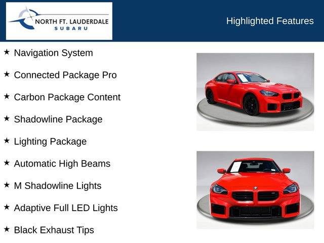 Used 2024 BMW M2 w/ Lighting Package RWD image 7