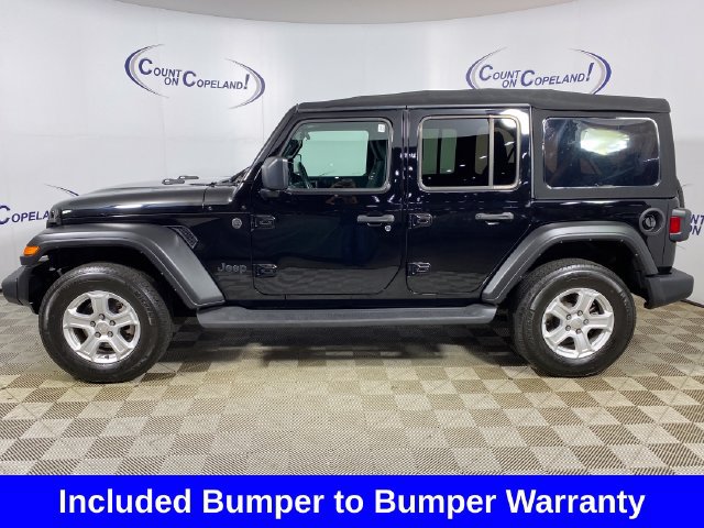 Used 2022 Jeep Wrangler Unlimited Sport AWD/4WD image 3