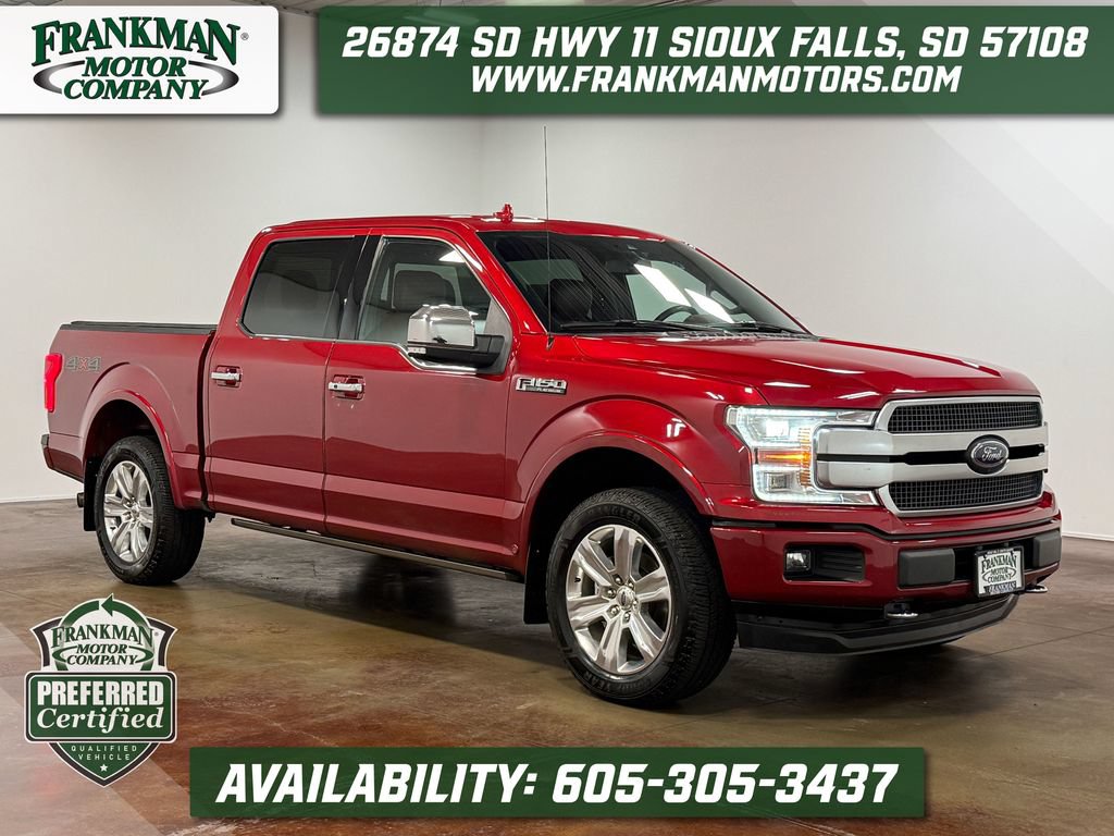 Used 2020 Ford F150 Platinum w/ Equipment Group 701A Luxury