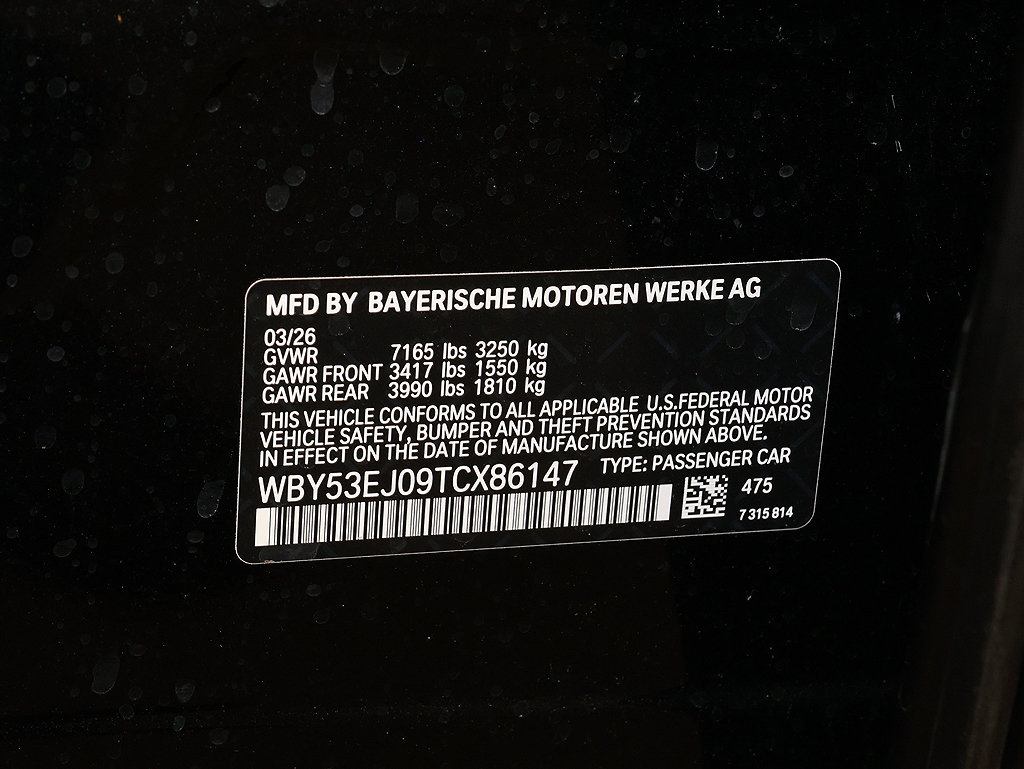 Used 2026 BMW i7 xDrive60 w/ Executive Package AWD/4WD image 30