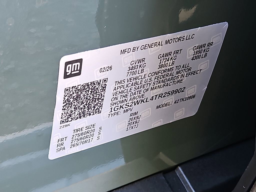 New 2026 GMC Yukon XL AT4 Ultimate image 17