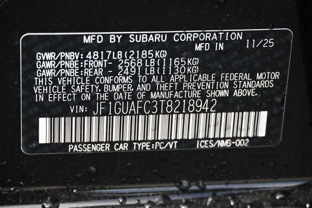 New 2026 Subaru Impreza 2.0i Sport AWD/4WD image 19