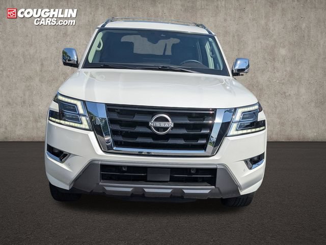 Certified 2023 Nissan Armada Platinum w/ Captain's Chairs Package AWD/4WD video 2