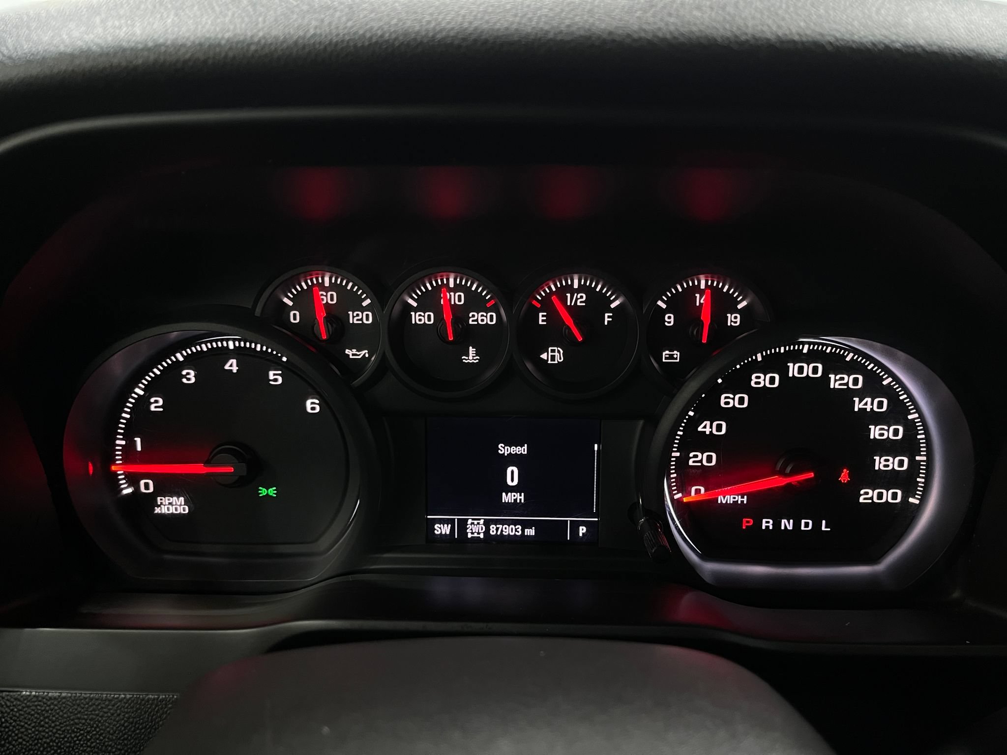 Used 2021 Chevrolet Silverado 1500 Custom Trail Boss w/ LPO, Dark Essentials Package AWD/4WD image 21