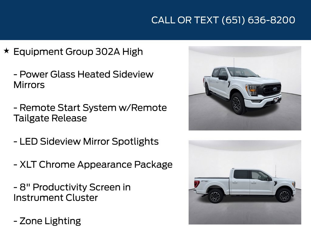 Used 2023 Ford F150 XLT w/ Equipment Group 302A High AWD/4WD image 10