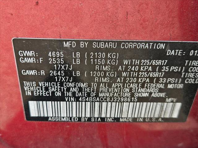 Used 2018 Subaru Outback 2.5i Premium AWD/4WD image 21