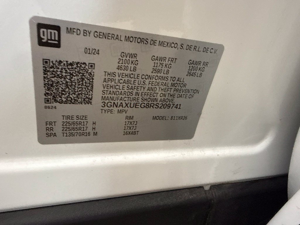 Used 2024 Chevrolet Equinox LT AWD/4WD image 10