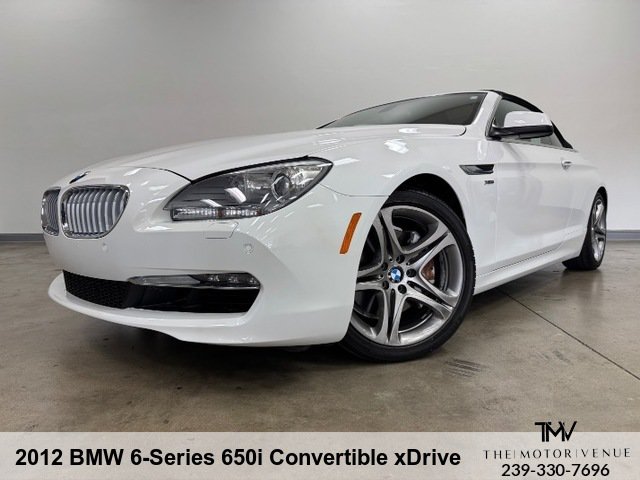 Used 2012 BMW 650i xDrive Convertible AWD/4WD image 2
