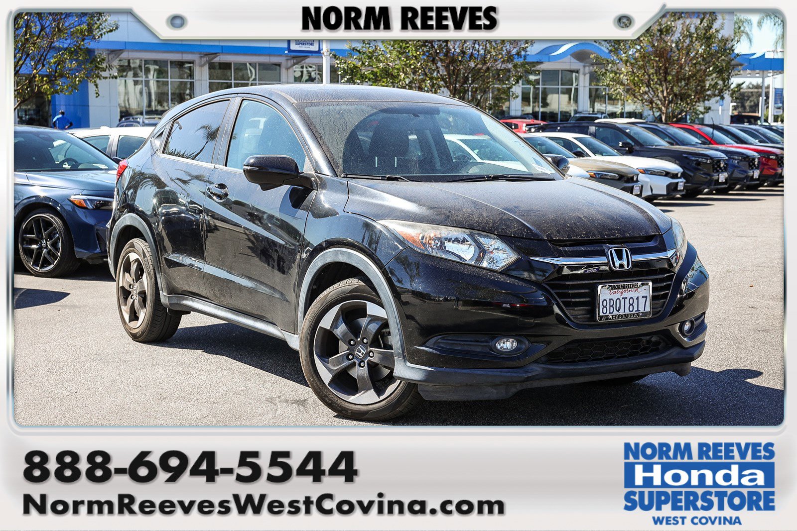 Certified 2018 Honda HR-V EX image 1