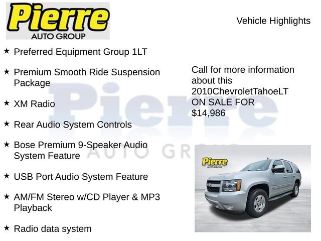 Used 2010 Chevrolet Tahoe LT AWD/4WD image 7