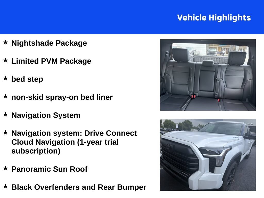 Used 2026 Toyota Tundra Limited w/ Limited PVM Package AWD/4WD image 4