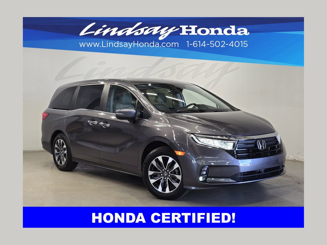 Certified 2024 Honda Odyssey EX-L