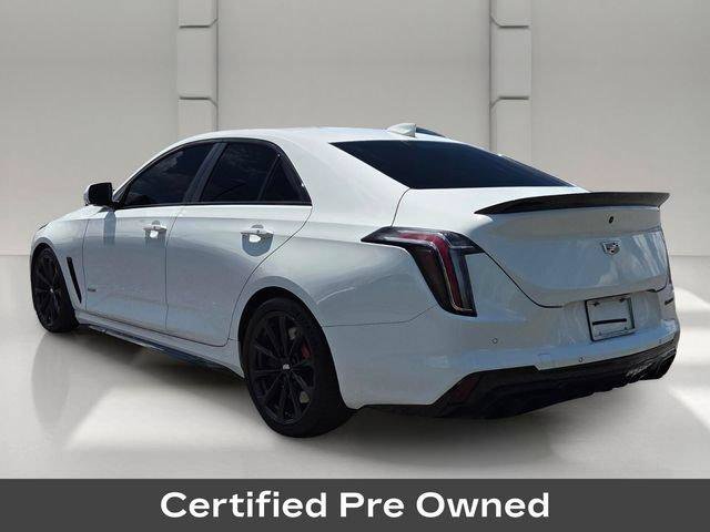 Certified 2023 Cadillac CT4 V Blackwing w/ Driver Assist Package RWD image 3
