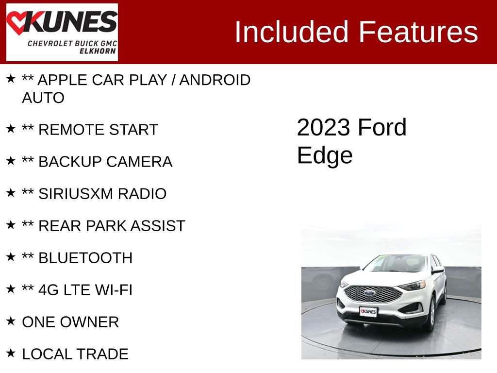 Used 2023 Ford Edge SEL image 2