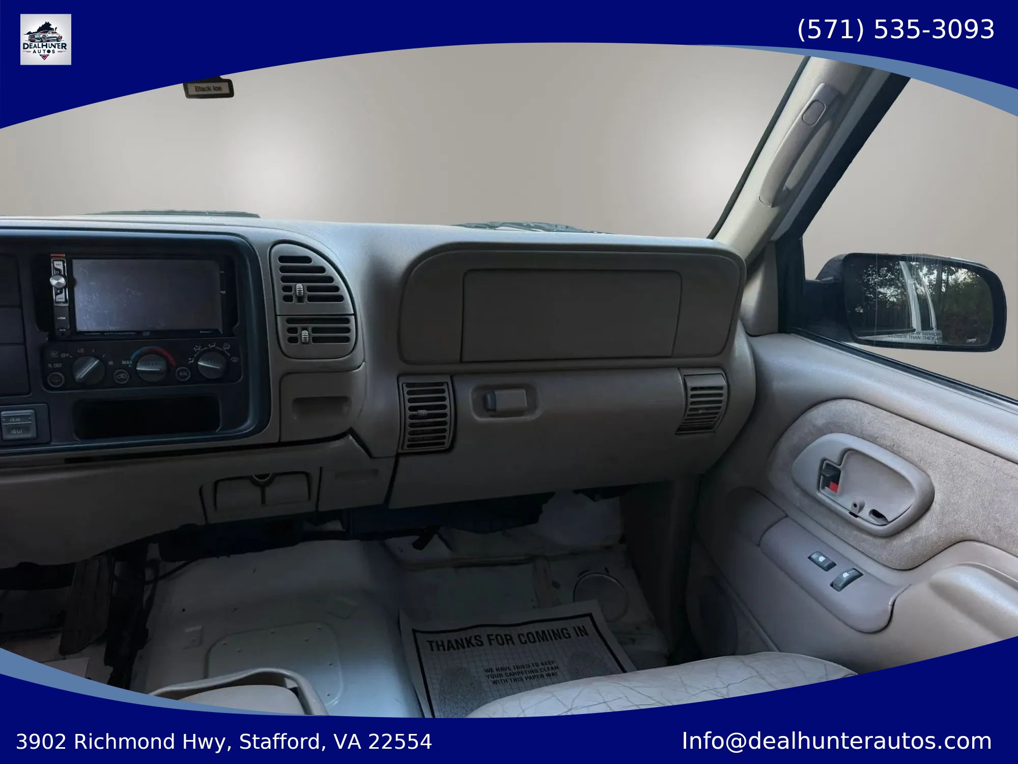 Used 1998 GMC Yukon 4WD 4-Door w/ Marketing Opt Pkg 5 image 23