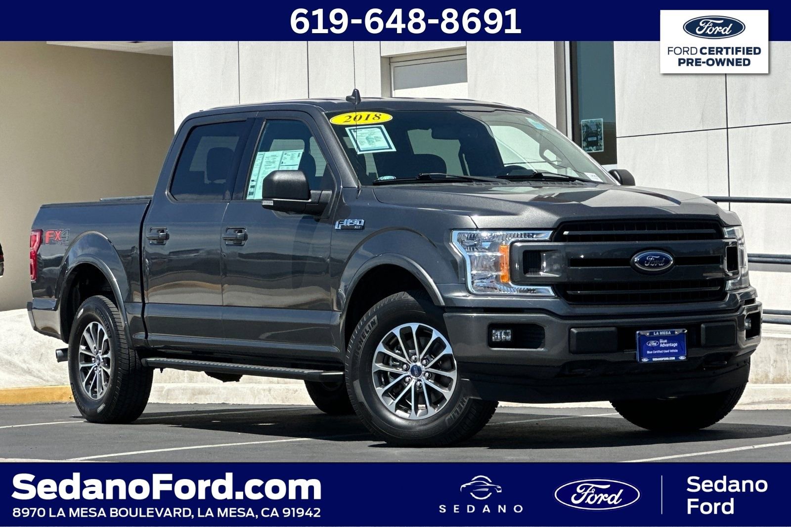 Certified 2018 Ford F150 XLT w/ Equipment Group 302A Luxury image 1