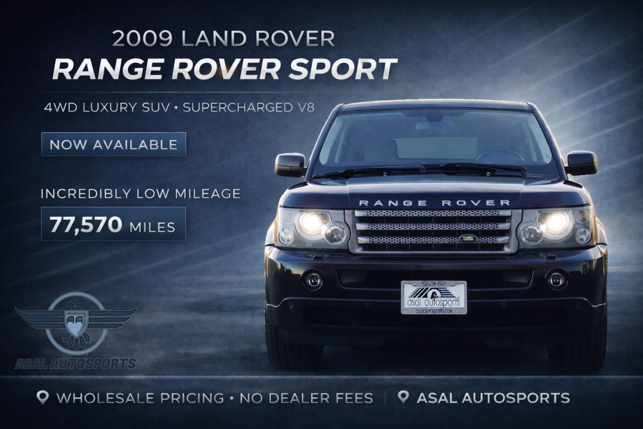 Used 2009 Land Rover Range Rover Sport HSE