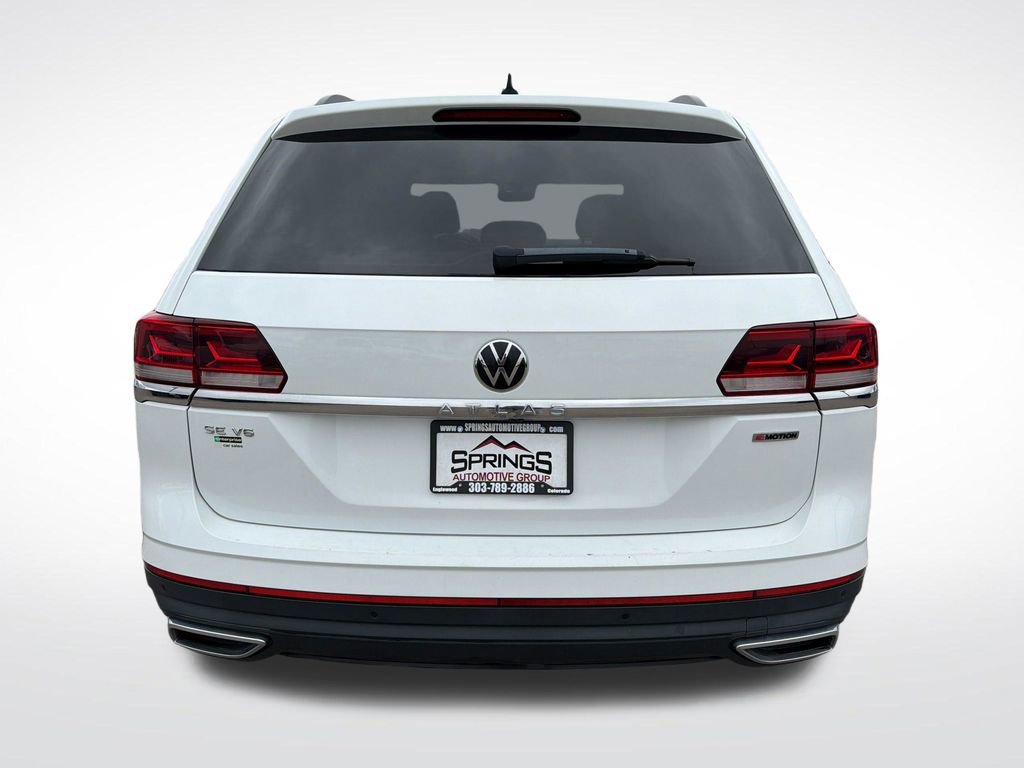 Used 2021 Volkswagen Atlas SE AWD/4WD image 4