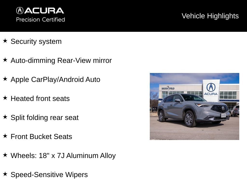 Certified 2025 Acura ADX AWD image 17