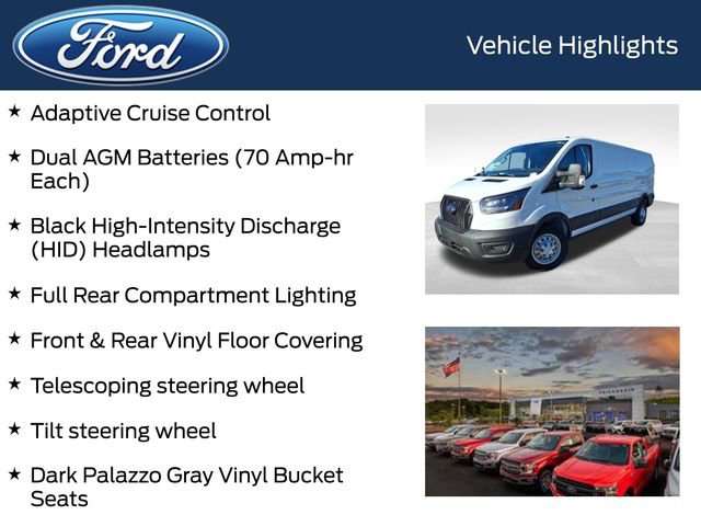 New 2025 Ford Transit 350 Low Roof AWD w/ Load Area Protection Package image 8