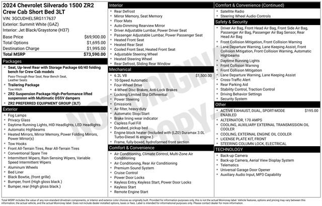 Used 2024 Chevrolet Silverado 1500 ZR2 image 7