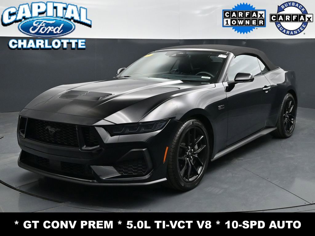 Used 2025 Ford Mustang GT Premium w/ Mustang Nite Pony Package RWD image 2