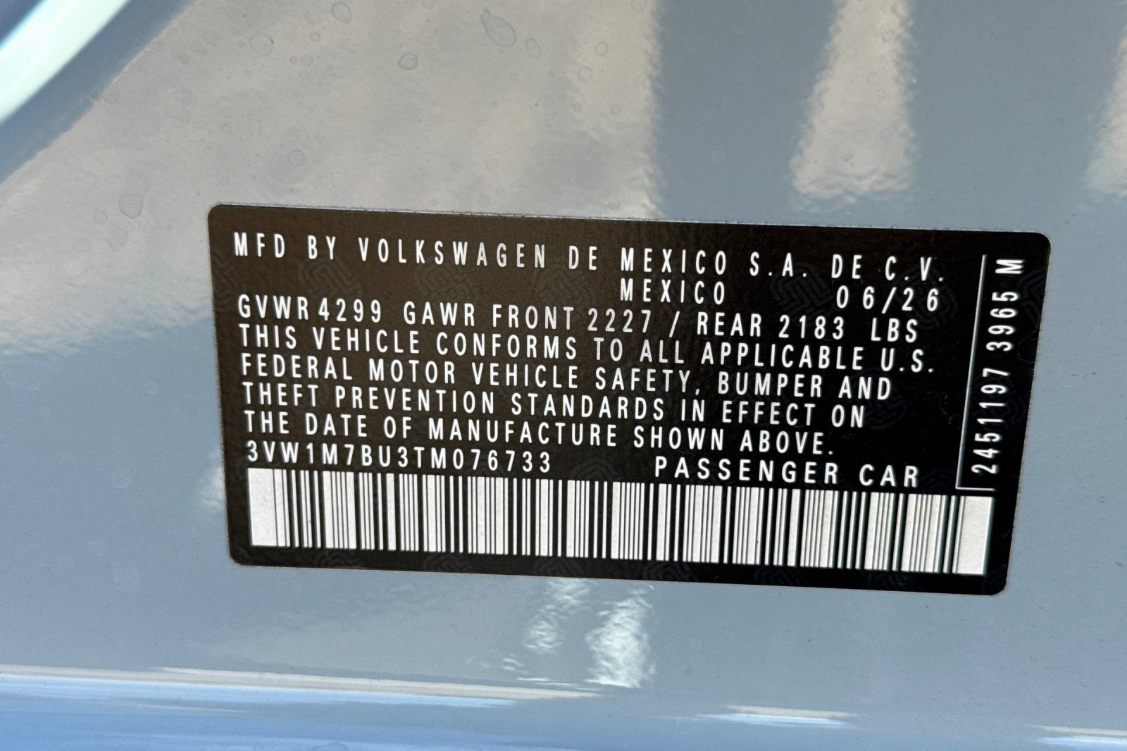 New 2026 Volkswagen Jetta GLI Autobahn FWD image 25