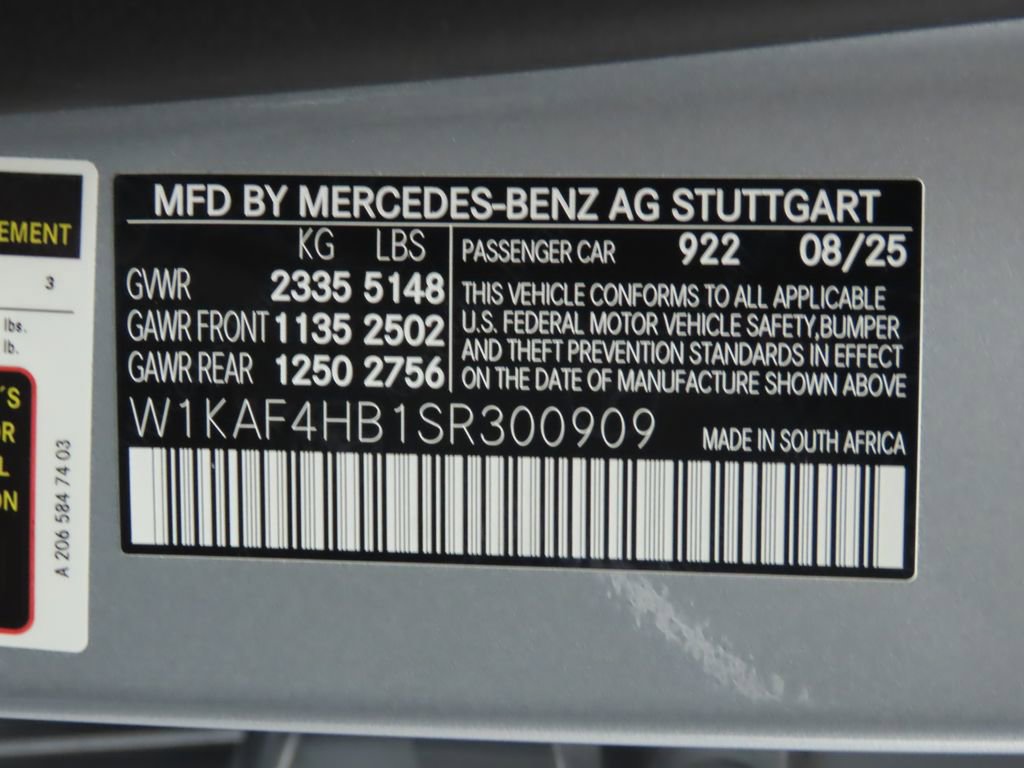 New 2025 Mercedes-Benz C 300 4MATIC Sedan image 34