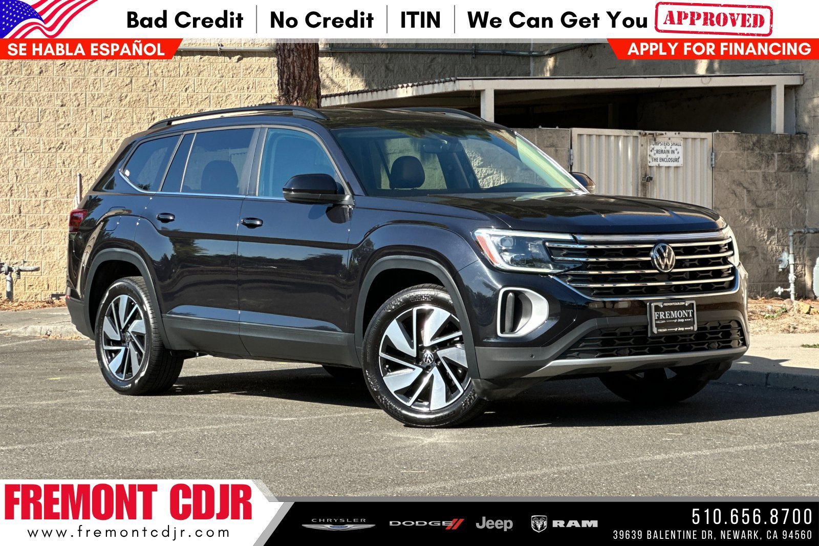 Used 2025 Volkswagen Atlas SE