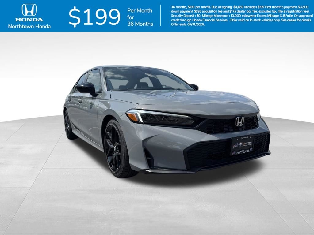 New 2026 Honda Civic Sport image 1