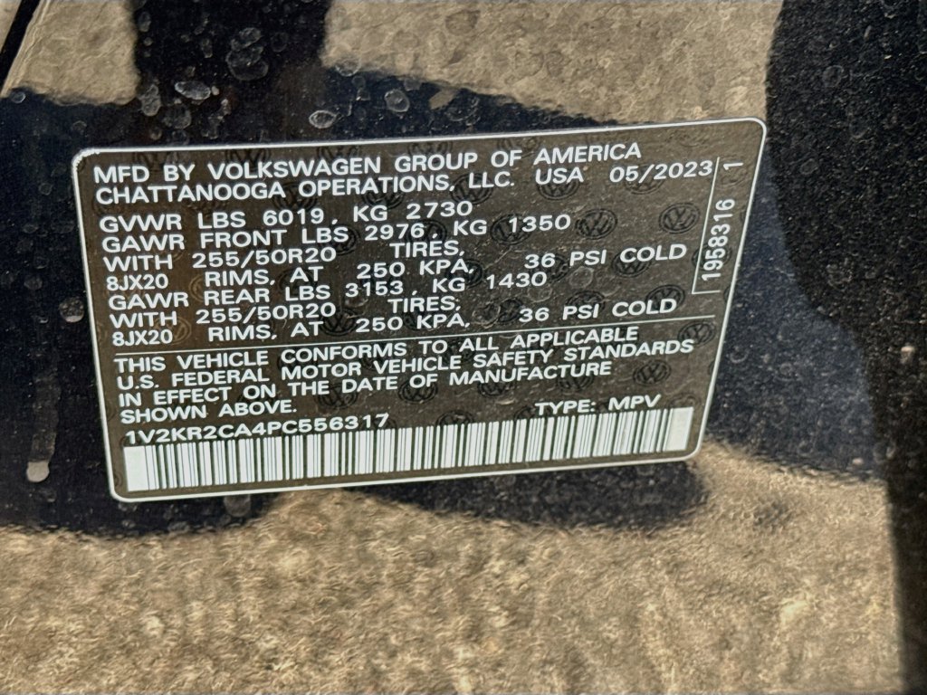 Certified 2023 Volkswagen Atlas SE AWD/4WD image 35